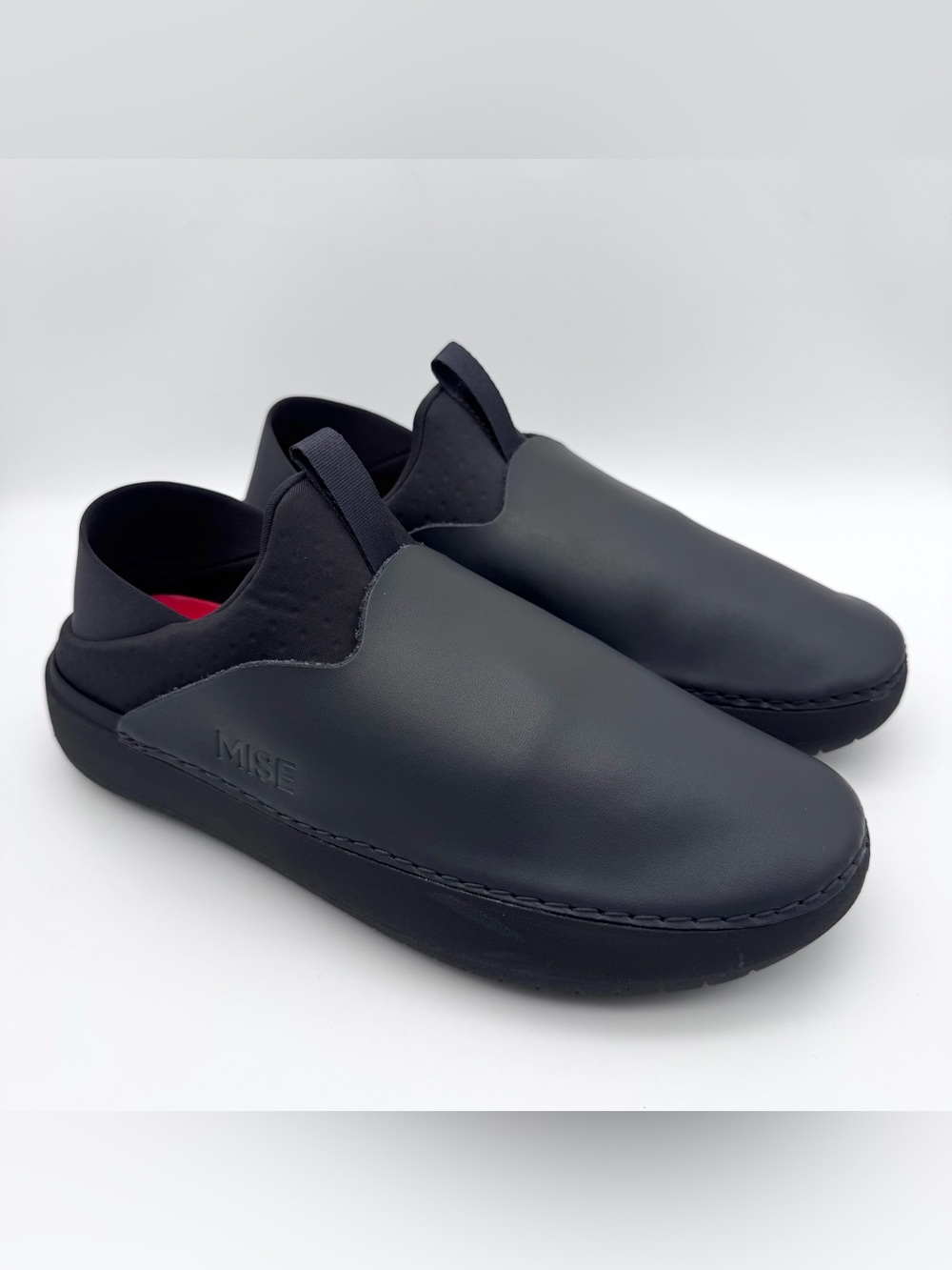 MISE The Relaxed 2 Black Slip Resistant Kitchen Shoes EU 40 Women US 8-8.5